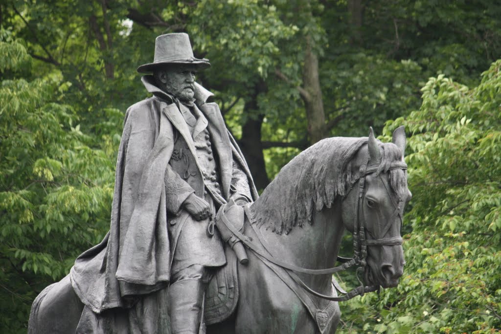 US Grant statue, Kelly Drive, Fairmount Park