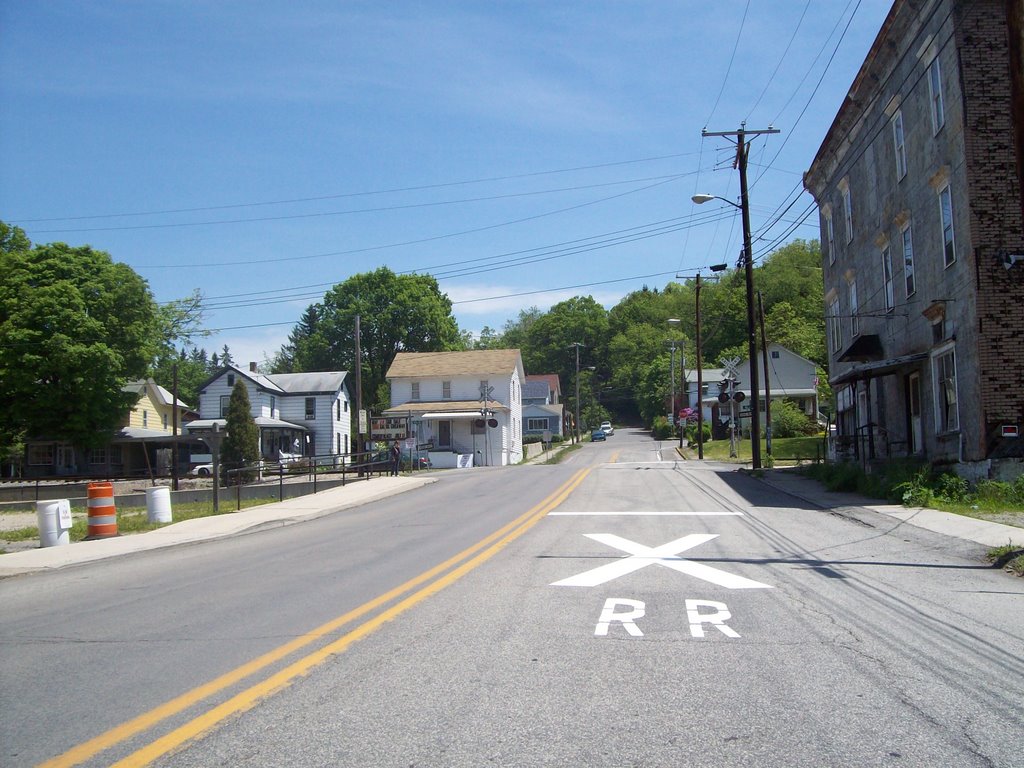 In Benson Borough, From the Center of Town looking North