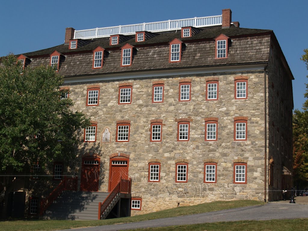 1748 "Single Brethrens House", now Music Building - Moravian College, Bethlehem, Pennsylvania - USA
