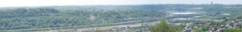 Monongahela River Valley from Grandview Golf Course, North Braddock, PA