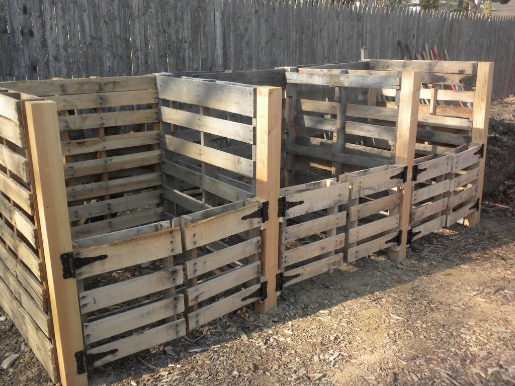 Compost bins, Boy Scout Eagle project, Linwood Park, Ardmore, PA