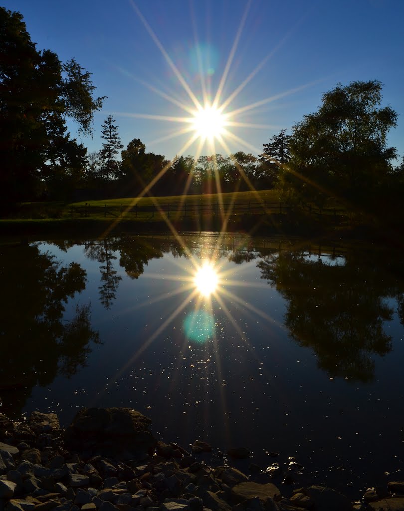 As the Sun is Setting