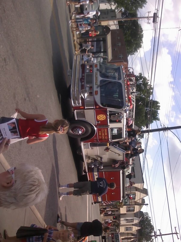 Fire Trucks at the 4th of July Parade