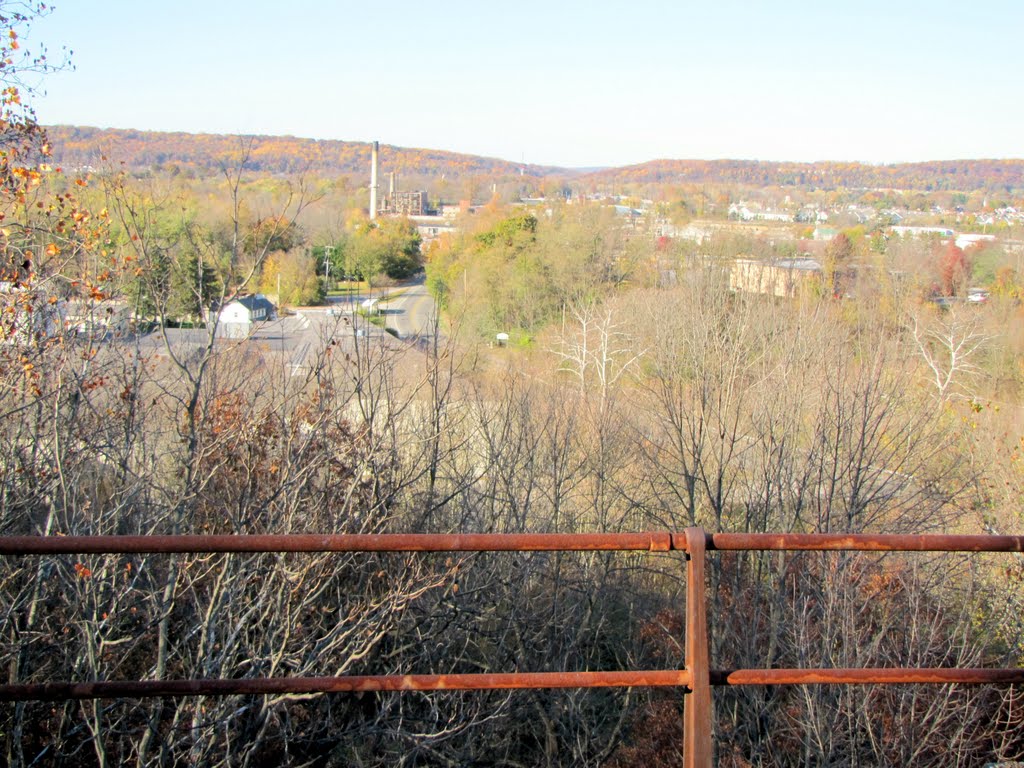 Downingtown from the Trestle Bridge