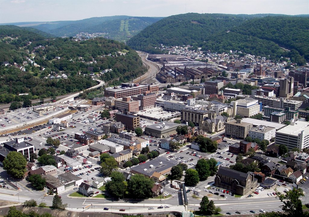 Johnstown, PA, viewed from the Incline Plane