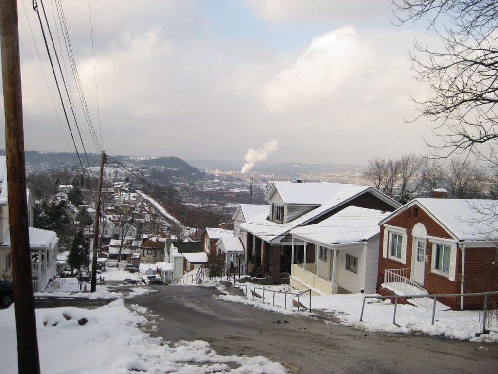 Steep neighborhood in Elliot