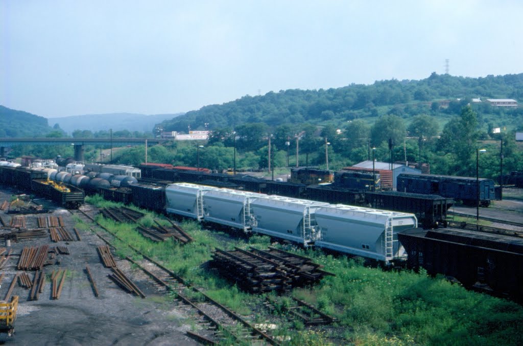 Baltimore and Ohio Railroad Freight Yard at Butler, PA