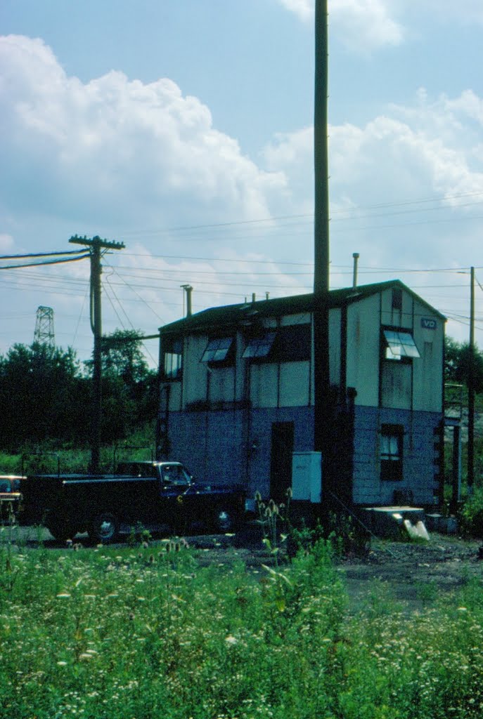 Baltimore and Ohio Railroad Interlocking Tower "VO" at Butler, PA