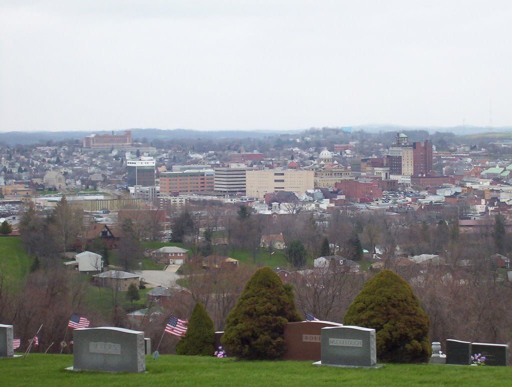 Washington, Pa from Cemetary Hill