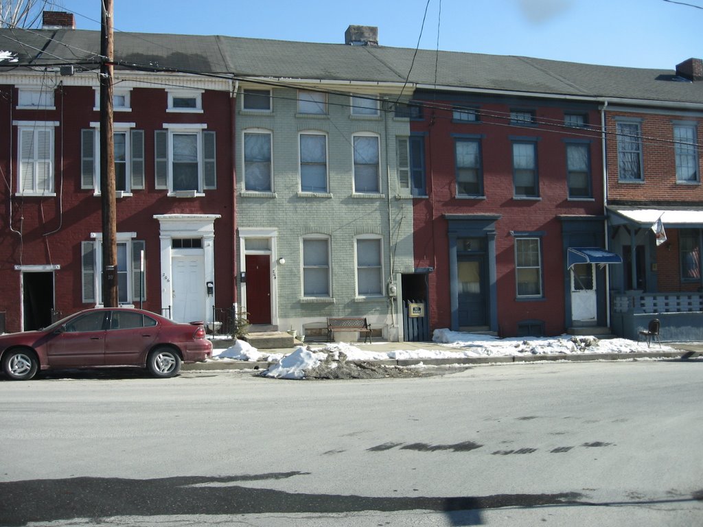 Rowhouses in Columbia