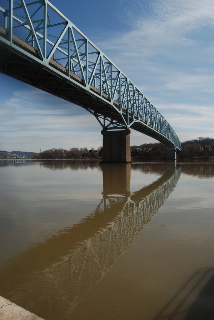 Rt 18 Bridge linking Rochester and Monaca.