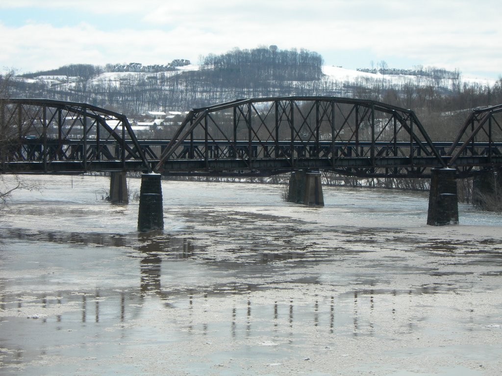 Winter on the Delaware River @ Phillipsburg/Easton