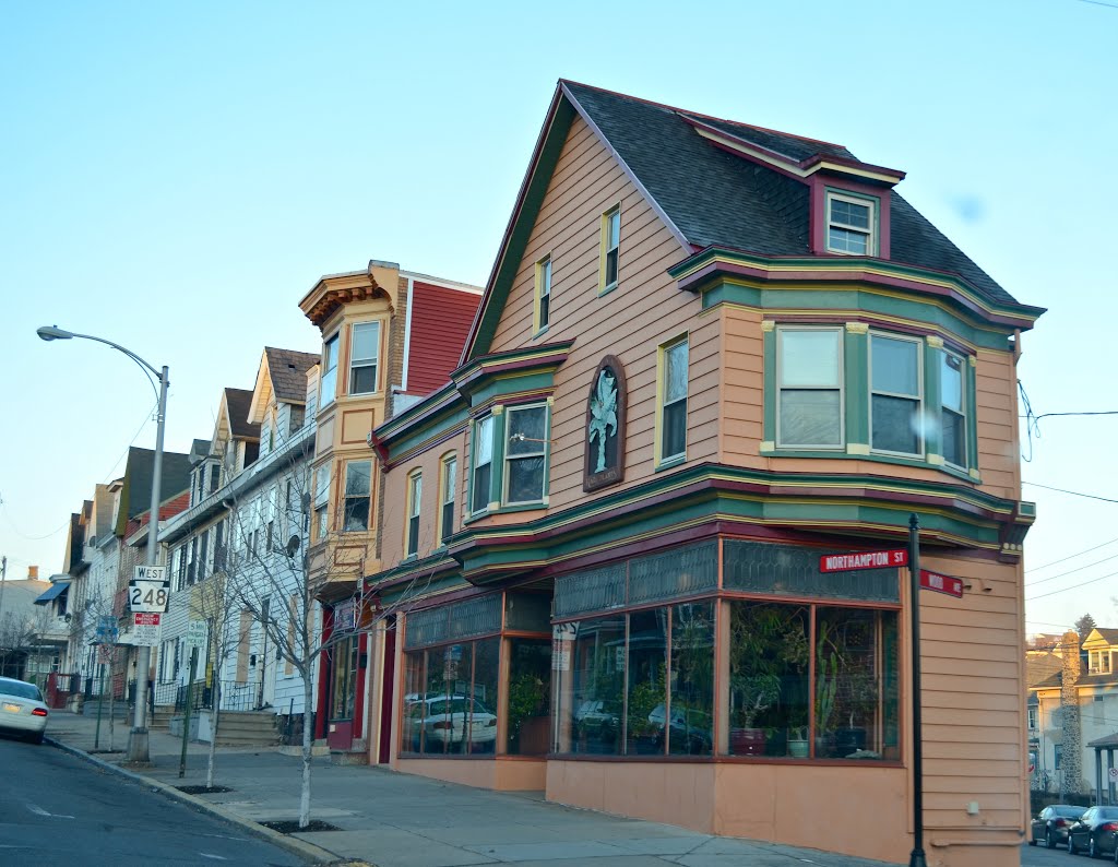 Corner of Northampton and Wood Ave.