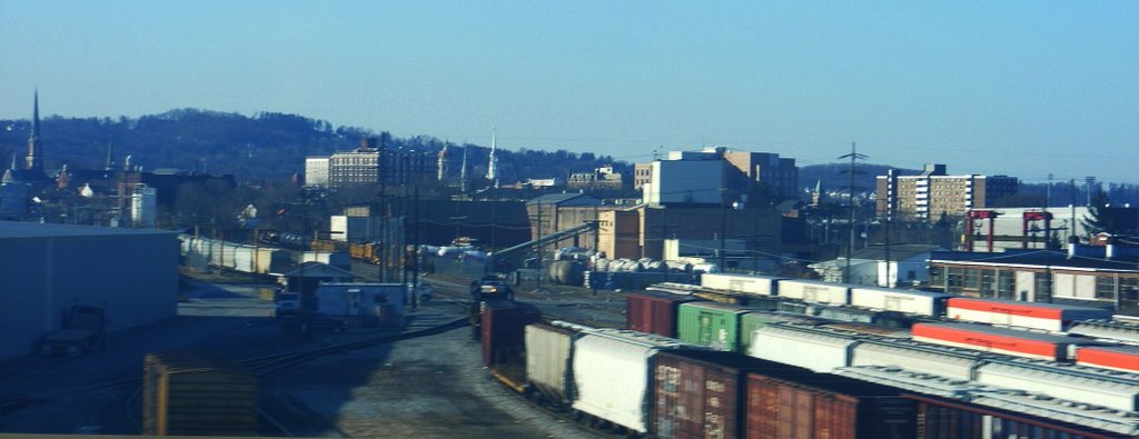 Downtown York, PA from I-83