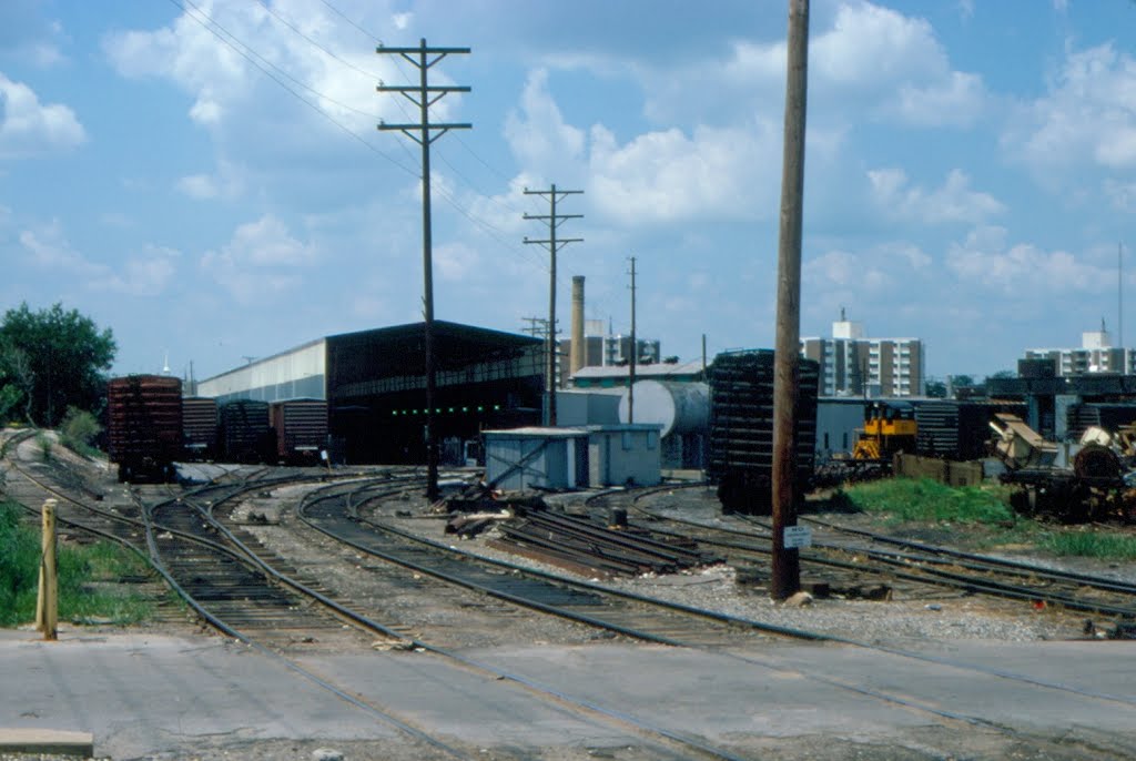 Maryland & Pennsylvania Railroad Freight Yard at York, PA
