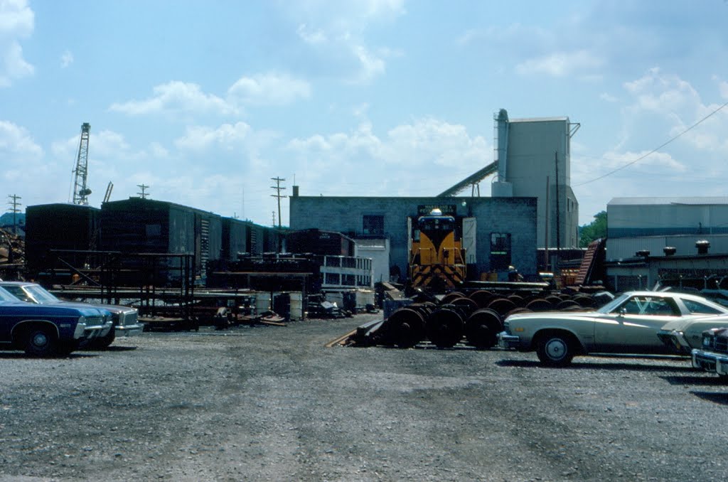 Maryland & Pennsylvania Railroad Freight Yard and Shop at York, PA