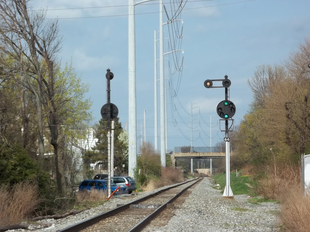 B & O eastbound signal, Collingdale