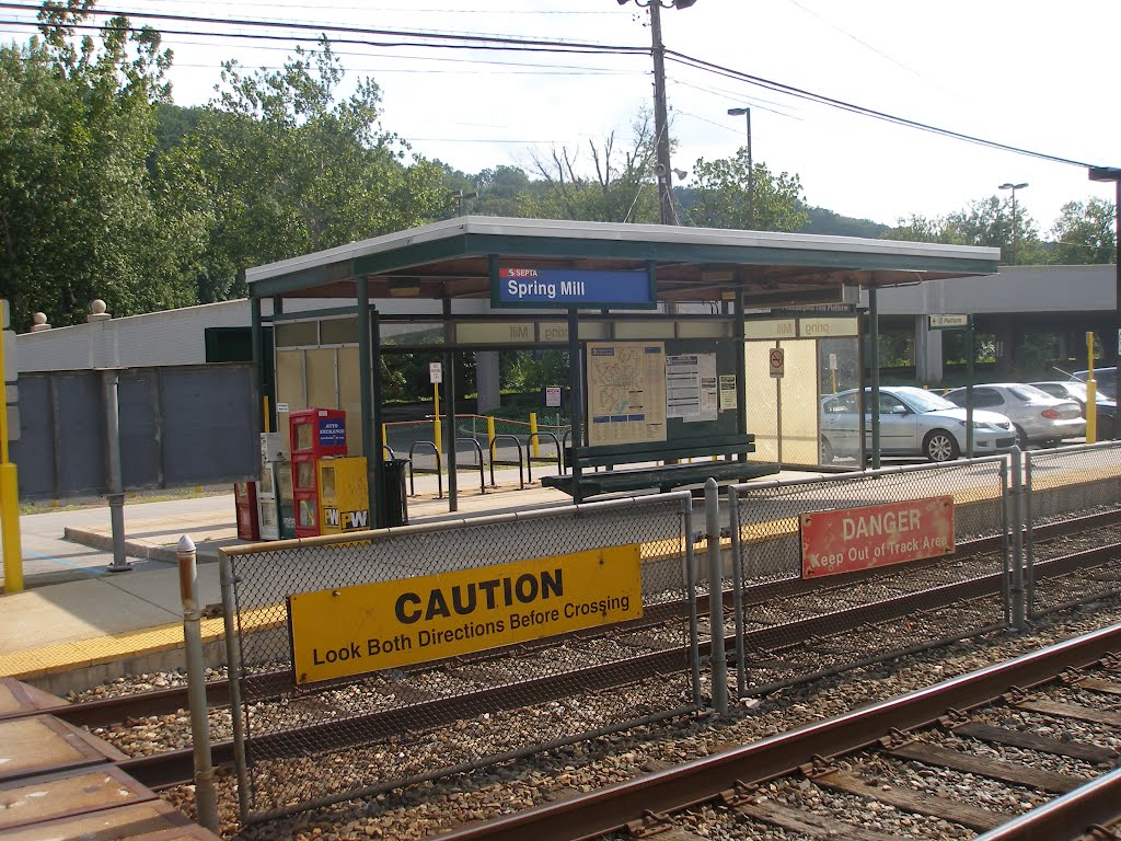 SEPTA Station, Spring Mill, PA