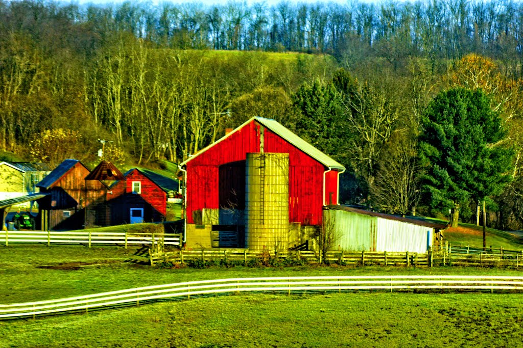 red barn