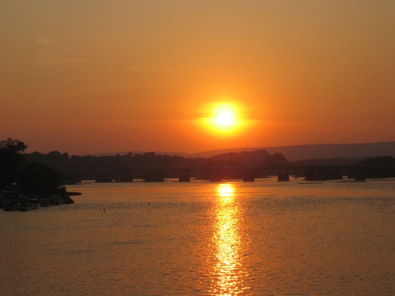 Sunset on the Susquehanna