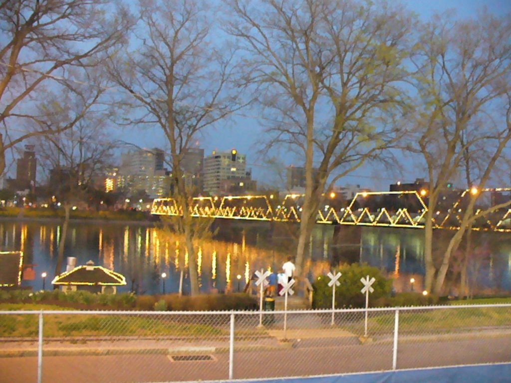Harrisburg from City Island
