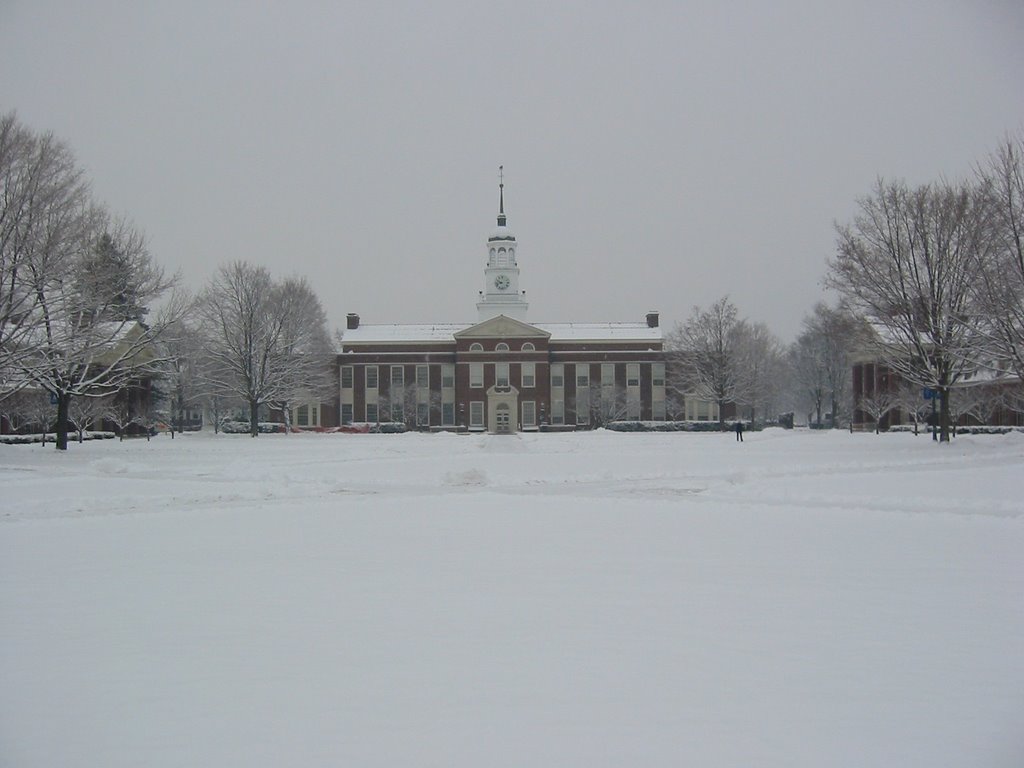 Quad covered in snow