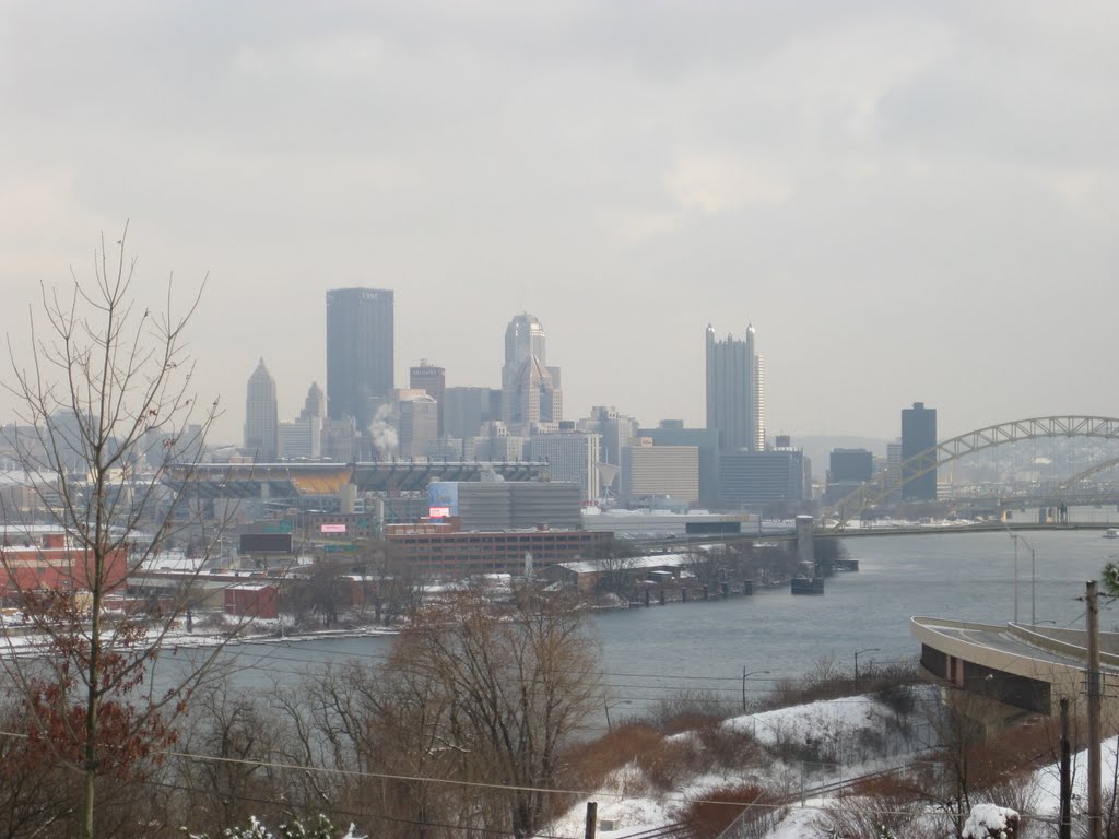 Pittsburgh Skyline from West End