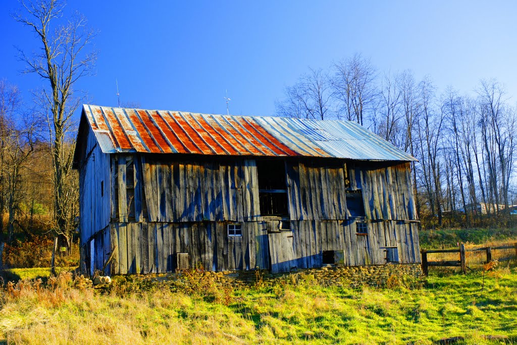 rusty roof