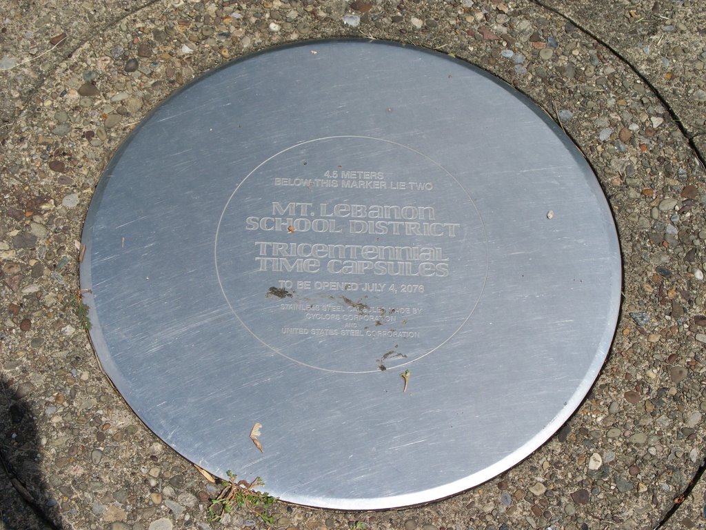 Mt. Lebanons Time Capsules