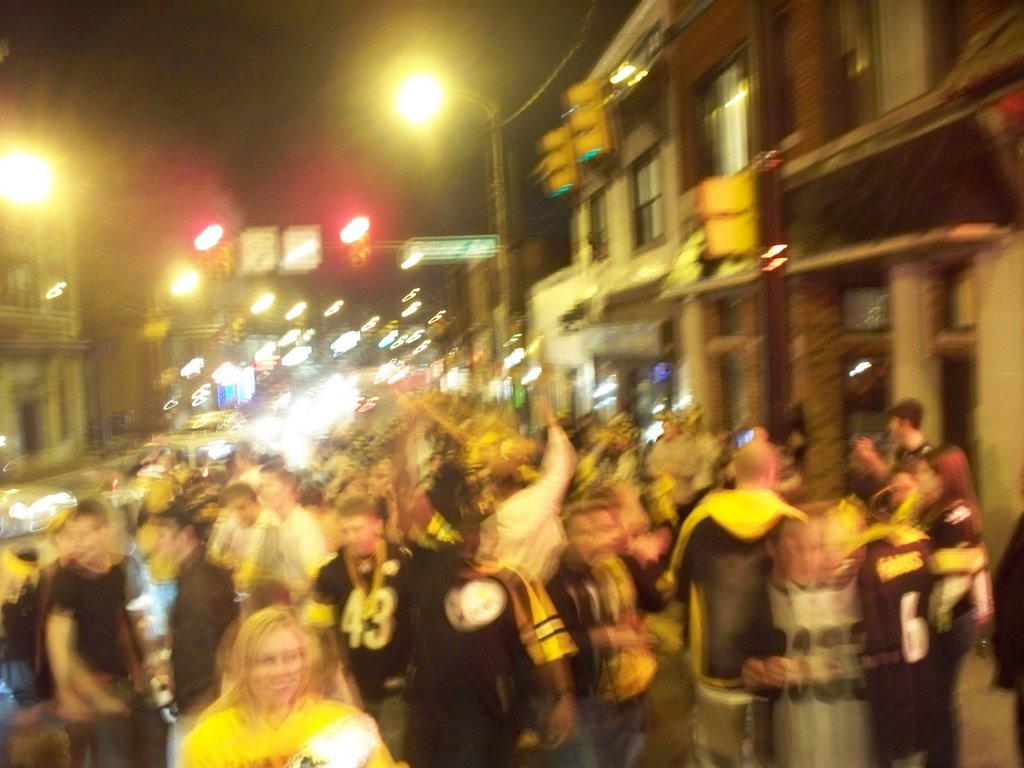 Black n Gold on West Liberty Aveune