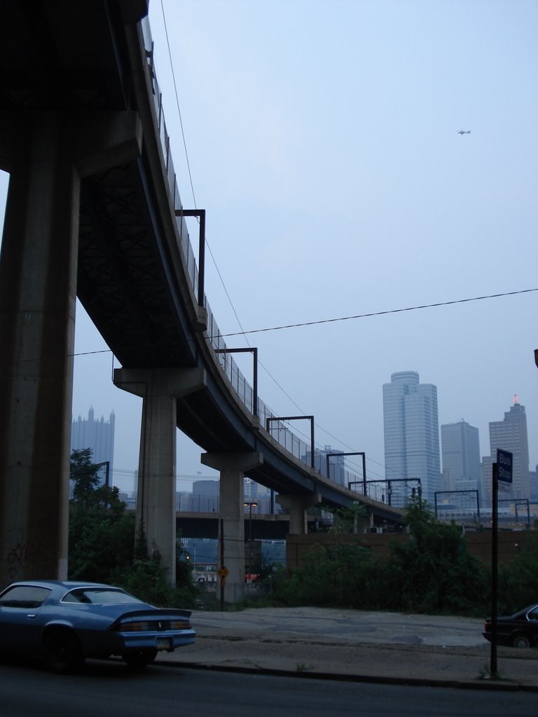 Panhandle Bridge from East Carson St.