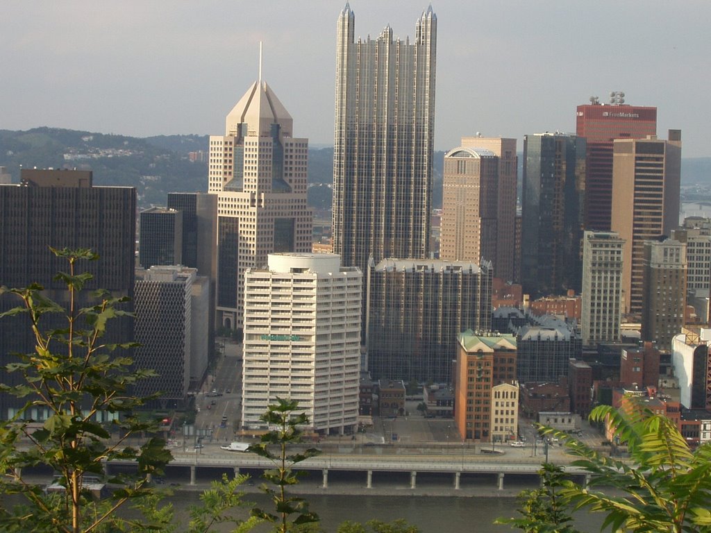 Pittsburgh Skyline as viewed from Mt. Washington