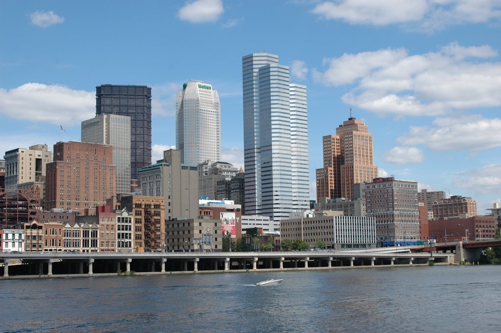 Pittsburgh skyline from the Monongahela