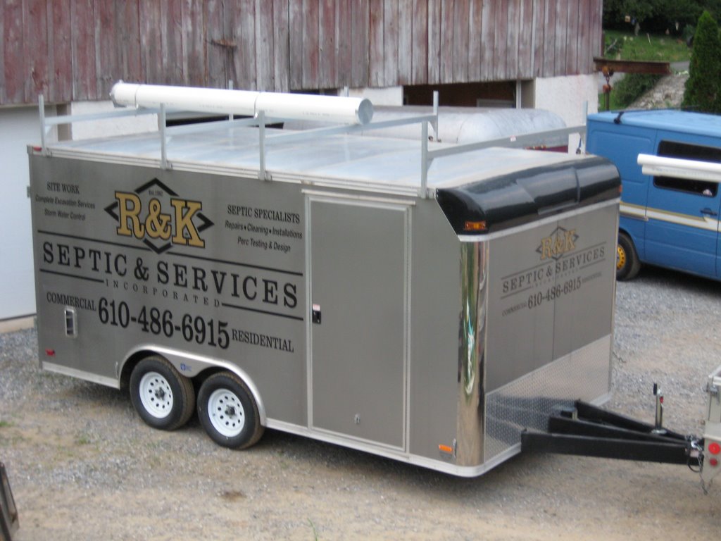 R&K Septic Services Trailer
