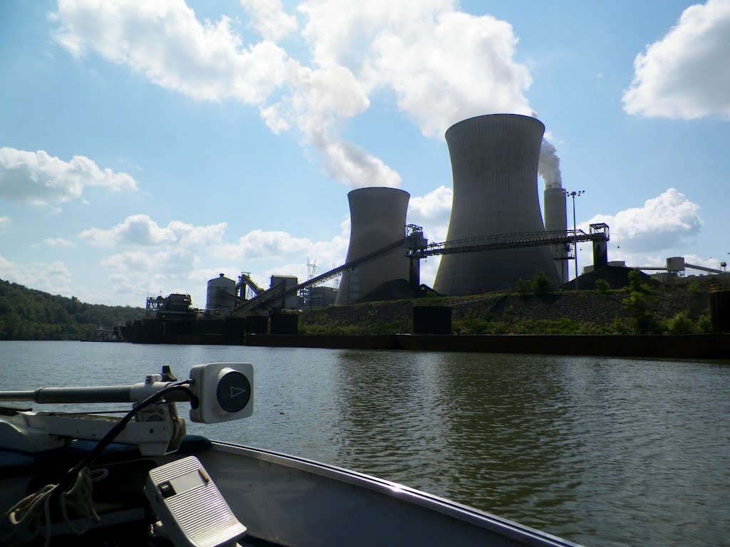Power plant cooling towers