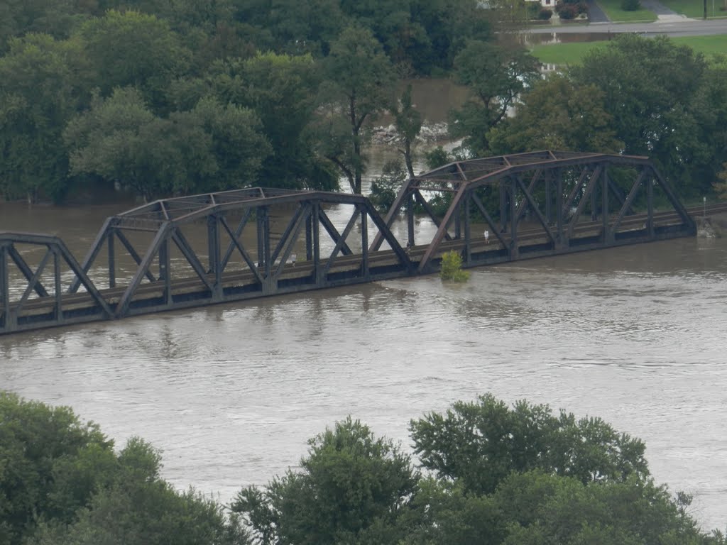 Railroad Bridge Across The Susquehanna