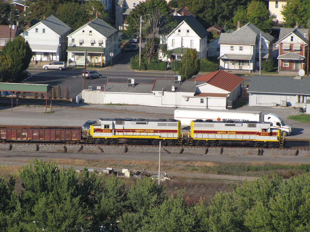 North Shore Diesels from Shikellamy Overlook