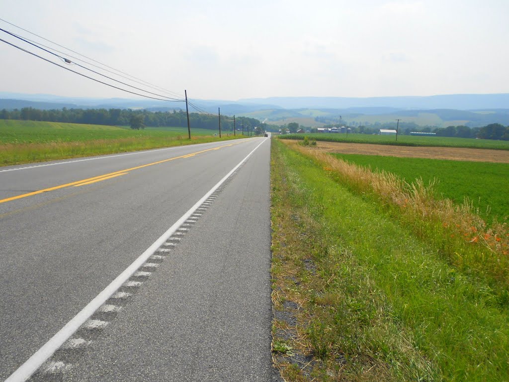 view from the Historic Lincoln Highway, Schellsburg PA