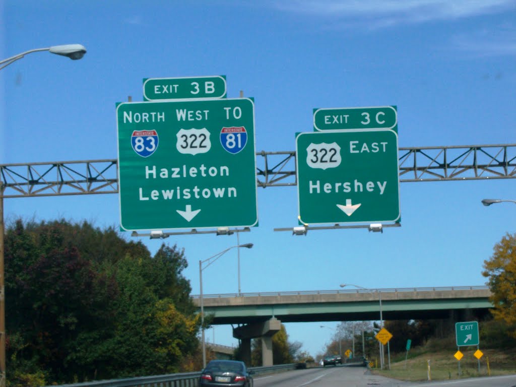 I-283 N Exit 3B & 3C