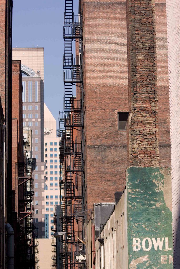Down the Alley and Up the Stairs.