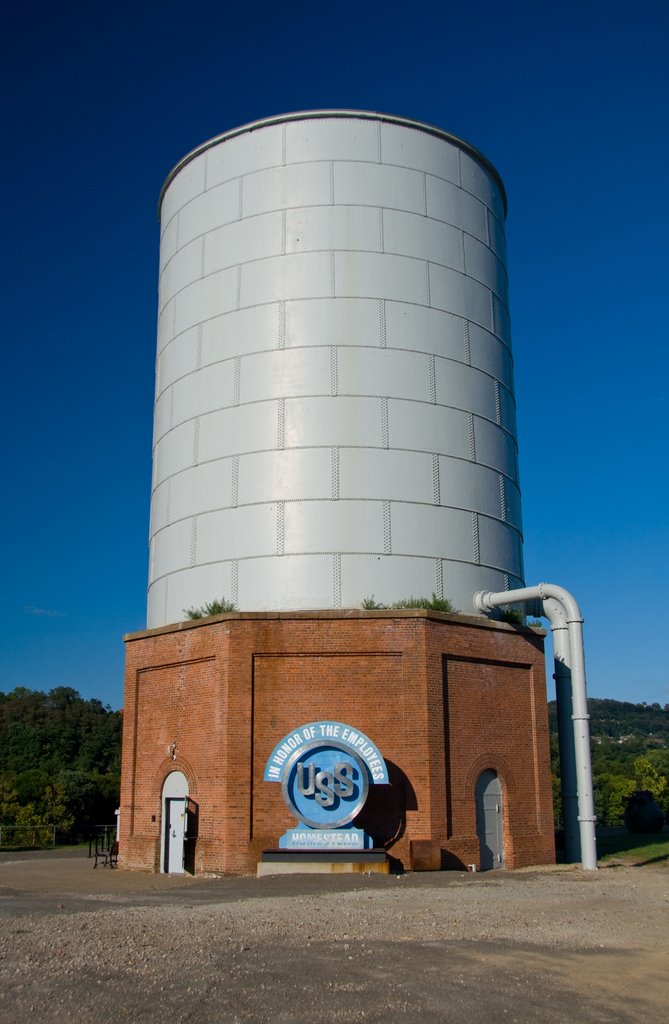 US Steel Water Tower at The Pump House