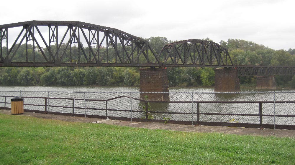 Railroad Bridge at the Pump House