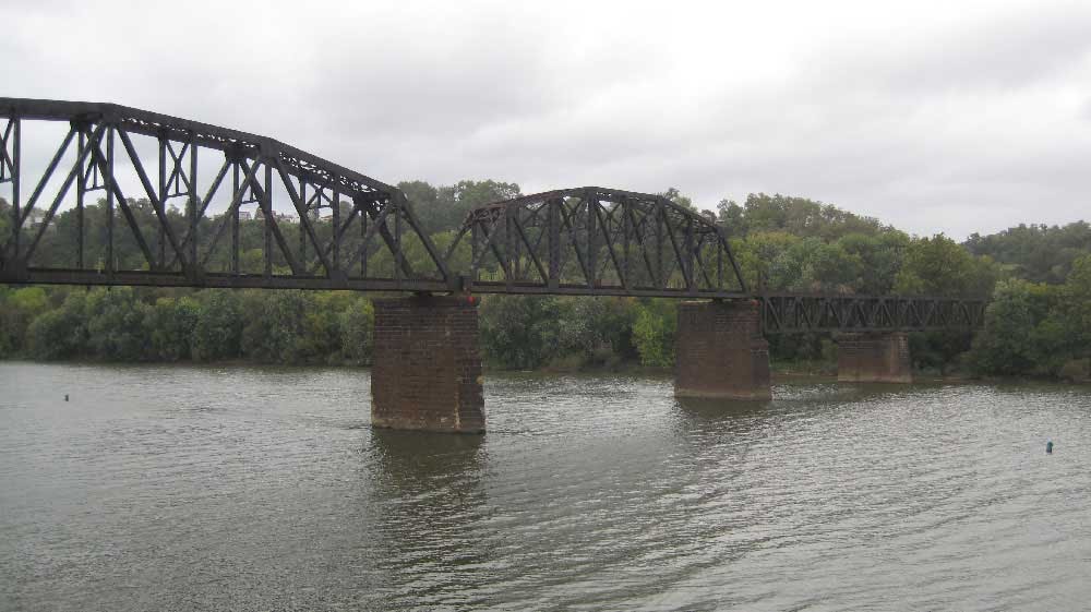 Railroad Bridge at the Pump House