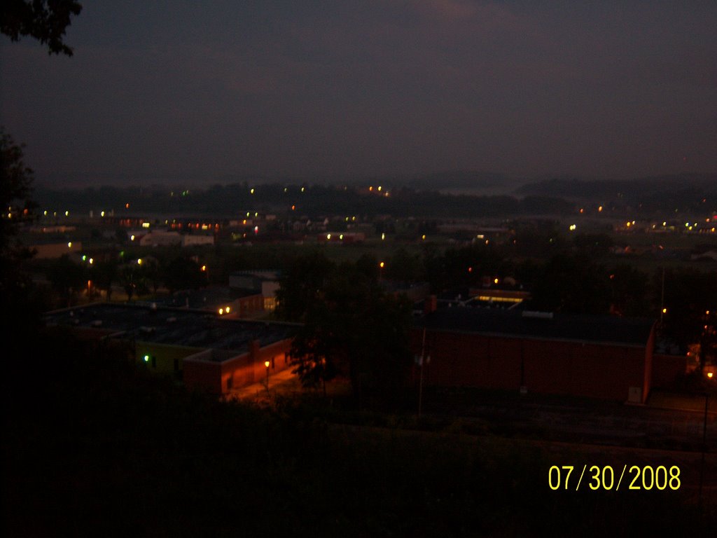 DuBois, veiwed from DuBois Monument Hill