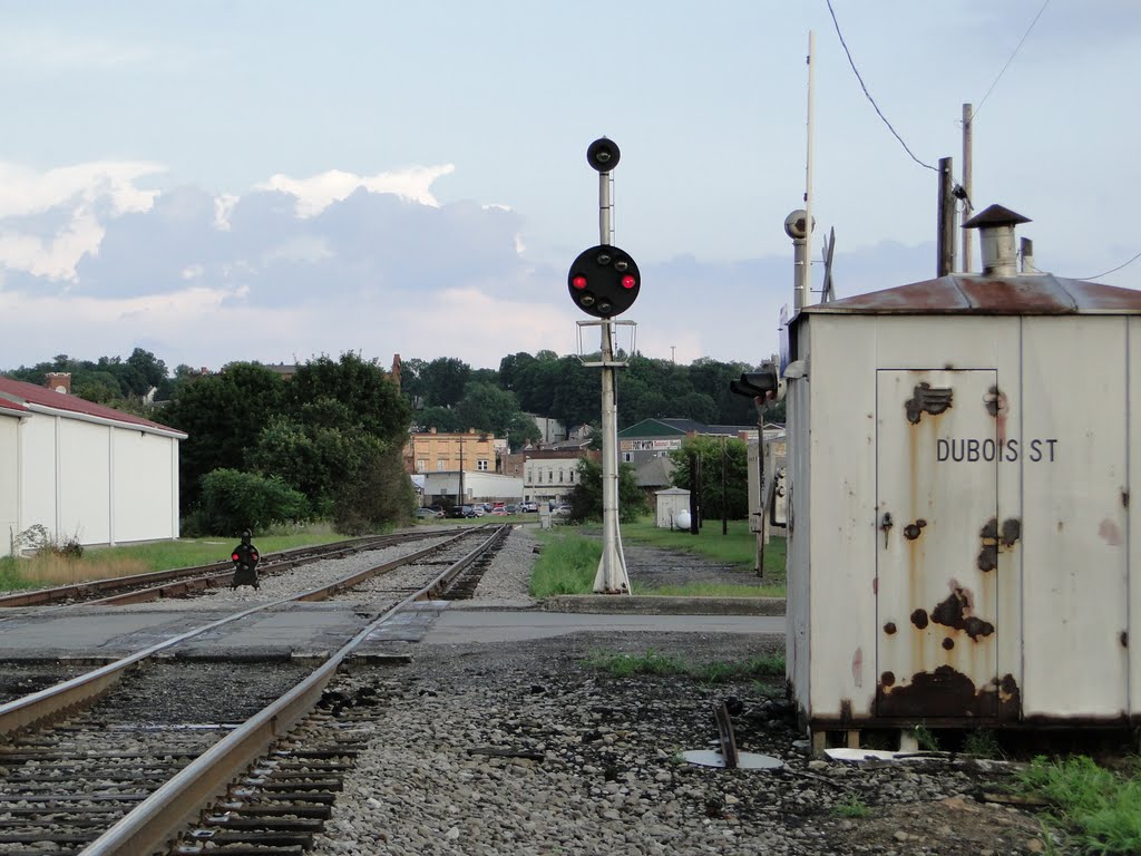 Old B&O main looking south Jul 2010