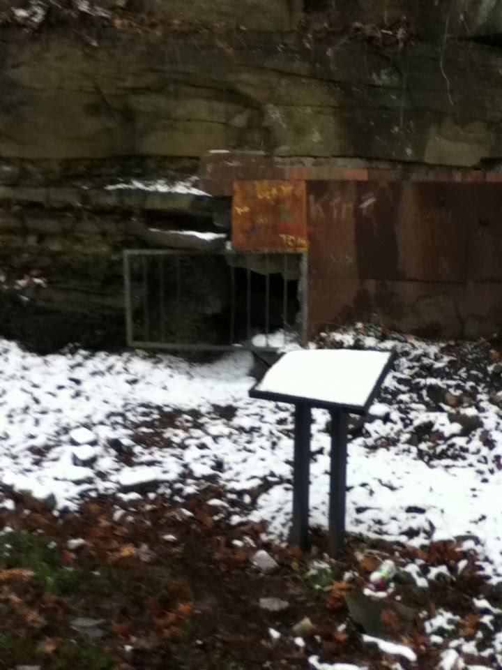 An entrance to the Rolling Mill Mine