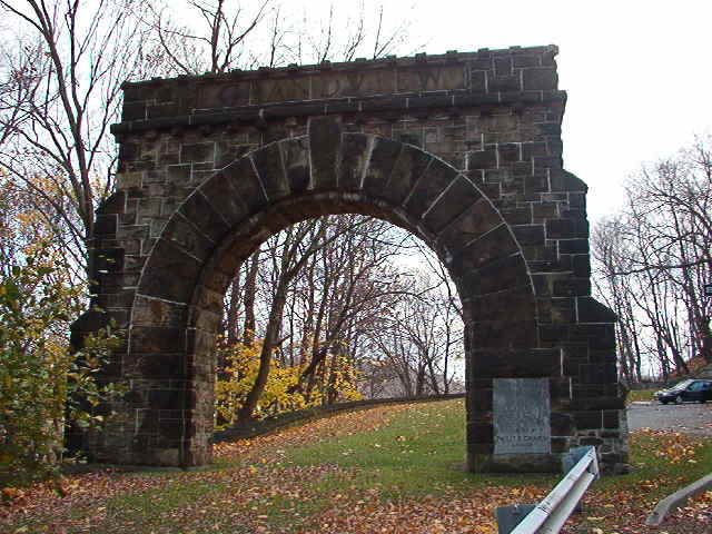 Johnstown Stone arch front