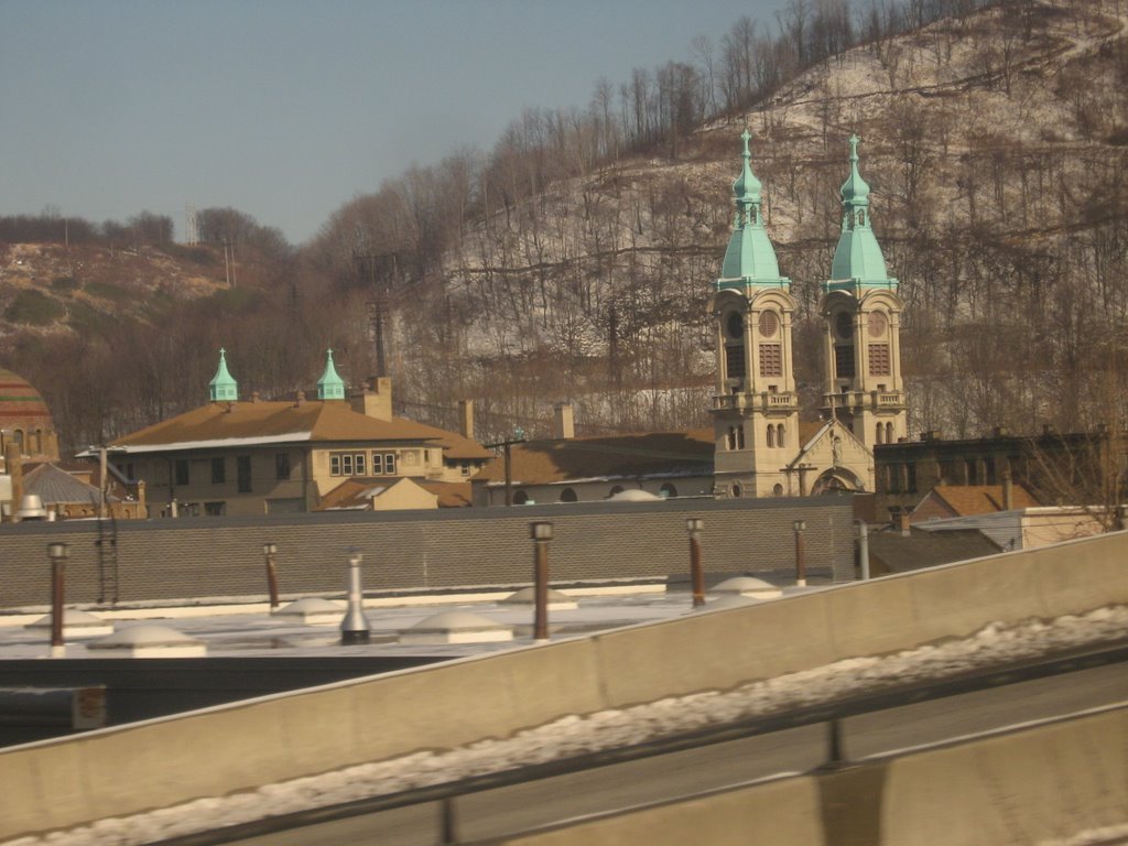 Resurrection Parish from Amtrak