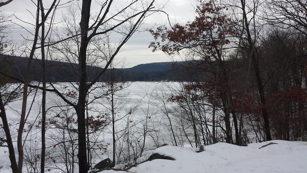 February view of Lake Scranton