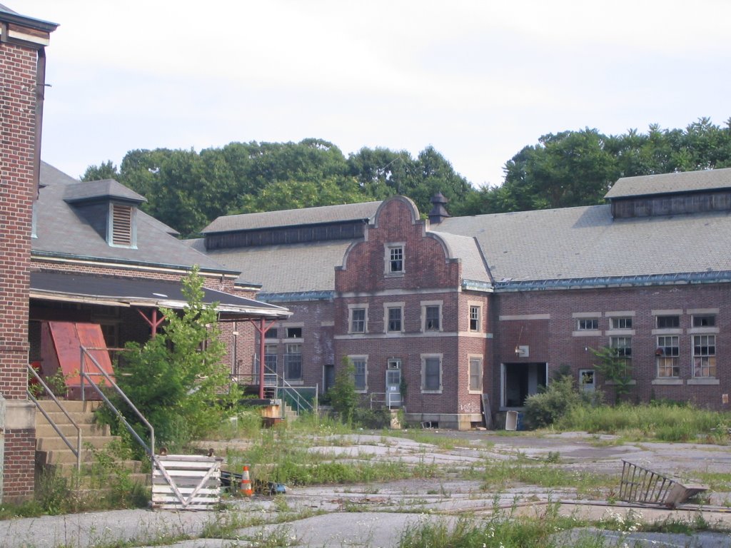 Inside Pennhurst State School Courtyard